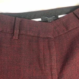 Black/red Devin fit petite Ann Taylor size 4